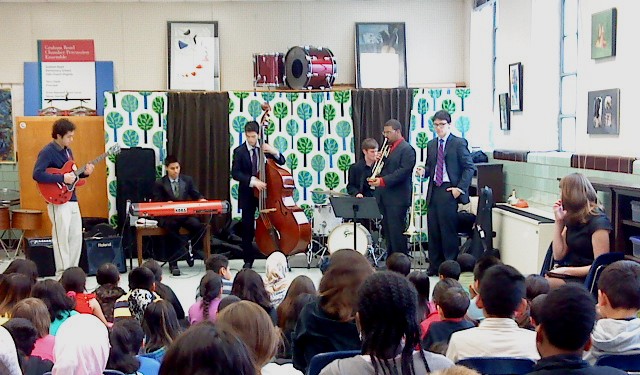 Music outreach program in the community