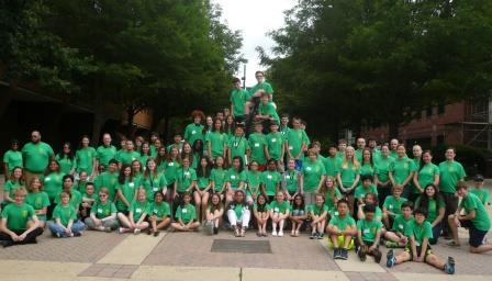 Ovations summer camp group photo