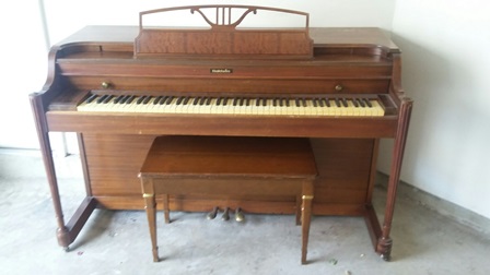 Donated Baldwin acoustic upright piano