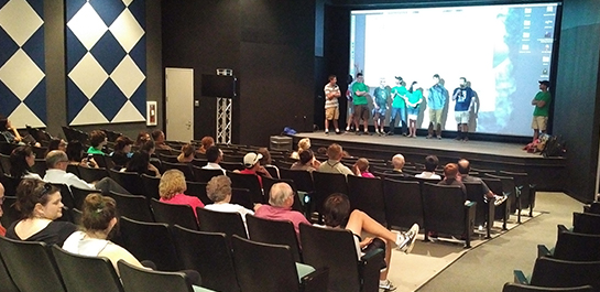 Students show movies at summer filmmaking workshop
