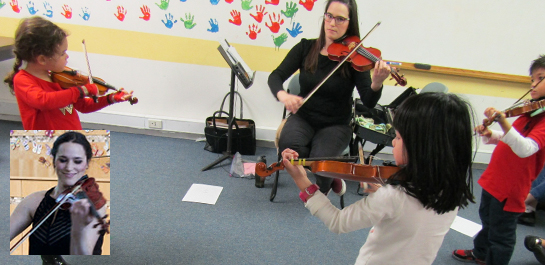 Introductory Violin class for young kids