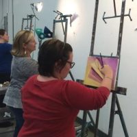 adult painting class
