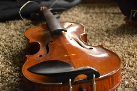 Violin needing repair