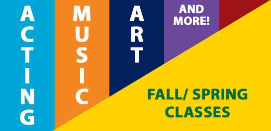 Fall and Spring Arts Classes at the Academy