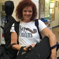 Jenny Day, violin repair