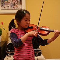 Jiening Zhang, music student