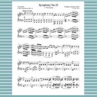Music composition score