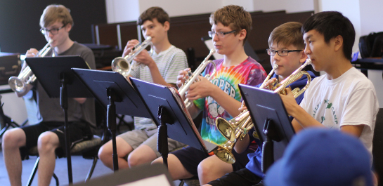 Summer trumpet camp for teens