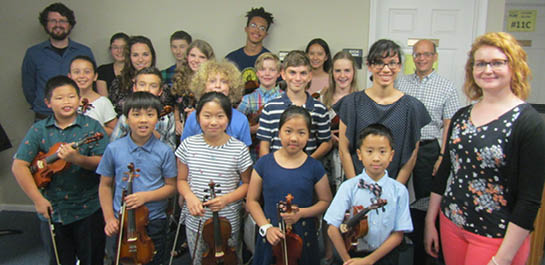 Violin Camp Summer 2019 movement and sound