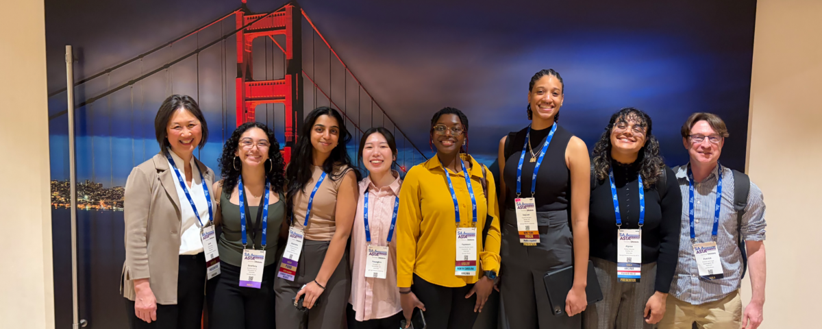 George Mason string students and faculty at the asta conference