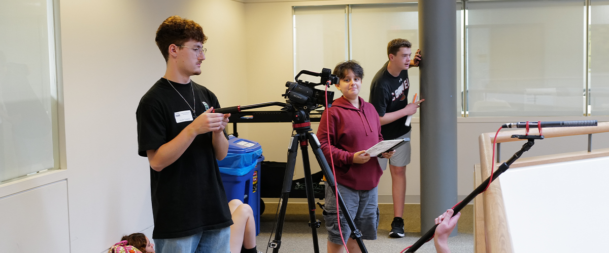 filmmaking high school summer camp 